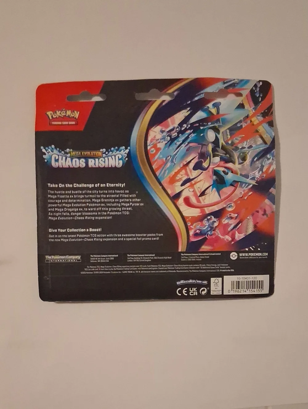 New Pokemon TCG Mega Evolution Blister Pack with Charmeleon Prom Card